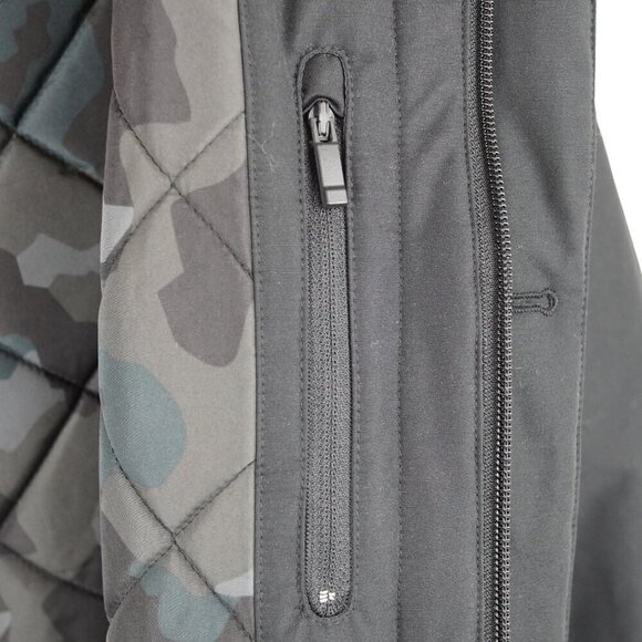 NWT Jared Lang Mens London 1A Black Quilted Camouflage Lined Jacket Size XXXL - Picture 5 of 12